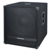 Sound Town METIS-15PWG METIS Series 1800 Watts 15” Powered Subwoofer with Class-D Amplifier, 4-inch Voice Coil, High-Pass Filter - Left Panel