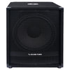 Sound Town METIS-15SPW2.1-PAIR METIS Series 15" 1600W Powered Subwoofers with Speaker Outputs, DJ PA Pro Audio Sub with 4-inch Voice Coil - Front Panel with Anti-Corrosion Mesh Grille