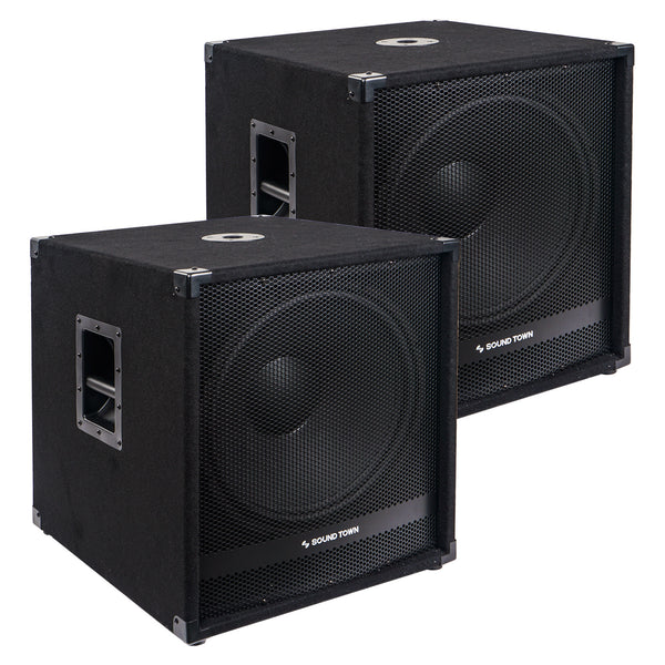 18 inch home 2025 theater powered subwoofer