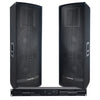 METIS-215UPDM Sound Town Professional PA System with Two Dual 15” Passive PA Speakers and One 2-Channel UPDM Power Amplifier for Live Sound, Karaoke, Bar, Church 