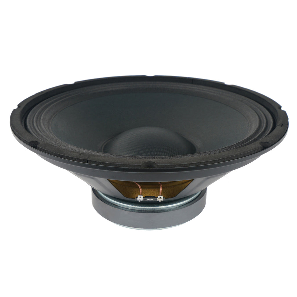 Sound Town MLF-12 12" Raw Woofer Speaker, 250 Watts Pro Audio PA DJ Replacement Low Frequency Driver - Side View
