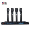 Sound Town NESO-SU4HH-R | REFURBISHED: NESO Series Metal 200 Channels Metal UHF Wireless Microphone System with Rack Mountable Receiver, 4 Handheld Mics and Auto Scan, for Church, School, Outdoor Wedding, Meeting, Party and Karaoke