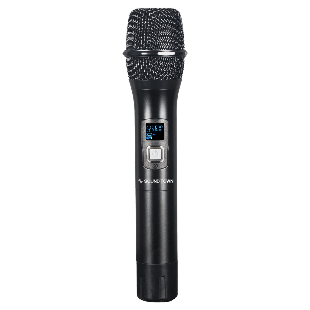 Sound Town Handheld Microphone Replacement  for NESO-SU Series Wireless Microphone Systems, compatible with NESO-SU2HH, NESO-SU4HH, NESO-SU2 Series, NESO-SU4 Series (NESO-SHH)