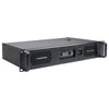 Sound Town NIX-26PRO Dual-Channel, 2 x 1800W at 4-ohm Power Amplifier - rugged, heavy duty metal 2U rack mount chassis