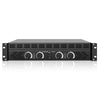 Sound Town NIX-6000X4-R 4-Channel 4 X 750W at 4-ohm, 6000W Peak Output Professional Power Amplifier, Refurbished - Front Panel