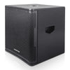 Sound Town OBERON-12SPW-R OBERON Series 12" 800W Powered PA/DJ Subwoofer with Class-D Amplifier, Birch Plywood, Black, Refurbished - Frequency Range 40 Hz - 180 Hz
