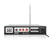 Sound Town PAC80-2 60W 2-Zone 70V/100V Commercial Power Amplifier with Bluetooth, Aluminum, FM Antenna, for Restaurants, Lounges, Bars, Pubs, Schools and Warehouse - Back Panel