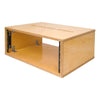 Sound Town SDRK-4-R 4U Studio & Recording Equipment Rack with Baltic Birch Plywood for Home Audio Room, PA/DJ Pro Audio, Audio Gear and Server, Refurbished