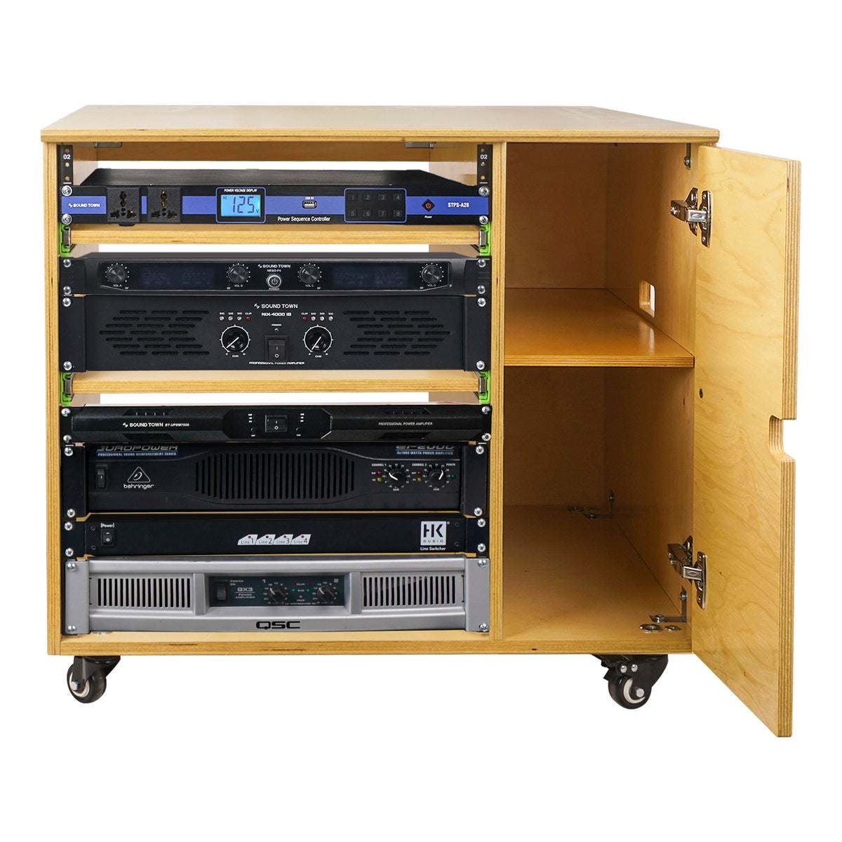 SDRK-CR11-DIY-11U-Studio-Rack-