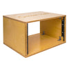 Sound Town SDRK-Y6 DIY 6U (6-Space) Studio & Recording Equipment Rack w/ Baltic Birch Plywood, Golden Oak -  for Home Audio Room, PA/DJ Pro Audio, Rackmount Gear