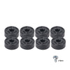 Sound Town ST-RHW-05 8-pack Replacement Rubber Feet/Bumpers with Matching Screws, Heavy-Duty, Non Slip, for Flight Case, Speaker Cabinet, Amplifier and Subwoofer