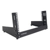 Sound Town ST2PF-4LW 4U 2-Post Desktop Open-Frame Rack, for Audio/Video, Network Switches, Routers, Patch Panels - for standard 19" rack mountable equipment
