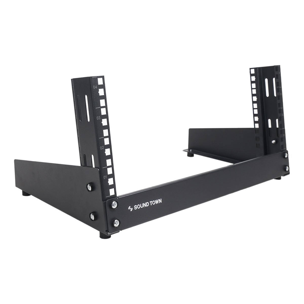 ST2PF-4LW | 4U 2-Post Desktop Open-Frame Rack for Audio/Video, Network ...