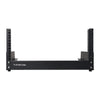 Sound Town ST2PF-4LW-R 4U 2-Post Desktop Open-Frame Rack, for Audio/Video, Network Switches, Routers, Patch Panels, Refurbished - tabletop scenarios