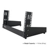 Sound Town ST2PF-4LW-R 4U 2-Post Desktop Open-Frame Rack, for Audio/Video, Network Switches, Routers, Patch Panels, Refurbished - weight capacity