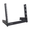 Sound Town ST2PF-8LW 8U 2-Post Desktop Open-Frame Rack, for Audio/Video, Network Switches, Routers, Patch Panels - for 19" Rack Mountable Equipment