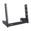 Sound Town ST2PF-8LW-R 8U 2-Post Desktop Open-Frame Rack, for Audio/Video, Network Switches, Routers, Patch Panels, Refurbished - for 19" Rack Mountable Equipment