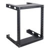  Sound Town ST2PWOR-12U 2-Post 12U Wall-Mount Open Frame Rack for PA, Servers, IT Equipment, Network Devices, AV, Patch Panels, 16" Depth - Heavy Duty