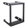  Sound Town ST2PWOR-12U-R 2-Post 12U Wall-Mount Open Frame Rack for PA, Servers, IT Equipment, Network Devices, AV, Patch Panels, 16" Depth - Heavy Duty, Refurbished