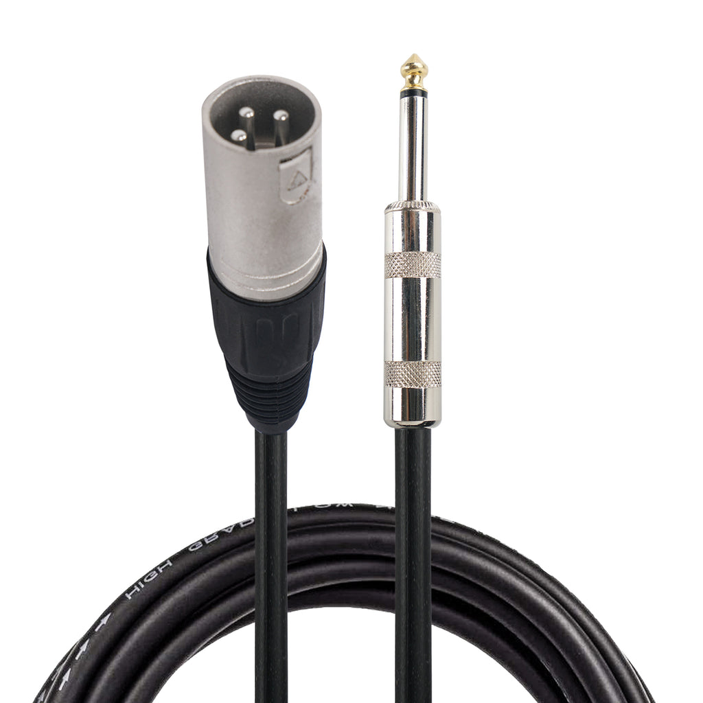 XLR Cable Male To Female Microphone Speaker Lead 0.5m 1m 2m 3m 5m 10m 15m  20m