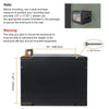Sound Town STCC-AC16US Multi-Device Wall-Mountable Charging Cart w/ 16 AC Outlets, Casters, for Chromebooks/Laptops - mounting instructions, how to mount the charging cart to the wall