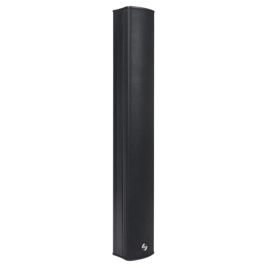 Sound Town STCL-64-R Compact Professional Passive Line Array Column Speaker with Adjustable Wall Mount Bracket, 6 x 3" Woofers, 4 x 1.2" Dome Tweeters, Black, for Church, Lounge, Live Event, Refurbished - Right Panel