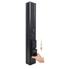 Sound Town STCL-64-R Compact Professional Passive Line Array Column Speaker with Adjustable Wall Mount Bracket, 6 x 3" Woofers, 4 x 1.2" Dome Tweeters, Black, for Church, Lounge, Live Event, Refurbished - Surface Mount Applications