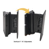 Sound Town STCL-AB Speaker Wall Mount Bracket with Angle Adjustment for STCL-64 Column Array -  0° to 10° adjustable vertically