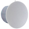 Sound Town STCS-6 Pair of 6" 2-way Passive Coaxial In-Ceiling / In-Wall Speakers with Low-Profile Design, 6" Woofer, 1” Compression Driver, Backcan and Tile Rails, 120-Degree Coverage, 70/100-volt Operation, White - Right 