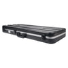 Sound Town STEC-500 Lightweight ABS Road Case for Electric Guitar with TSA Approved Locking Latch and EPS Foam Plush Interior - Carry Handles