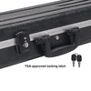 Sound Town STEC-500-R Lightweight ABS Road Case for Electric Guitar with TSA Approved Locking Latch and EPS Foam Plush Interior with 2 keys, Refurbished