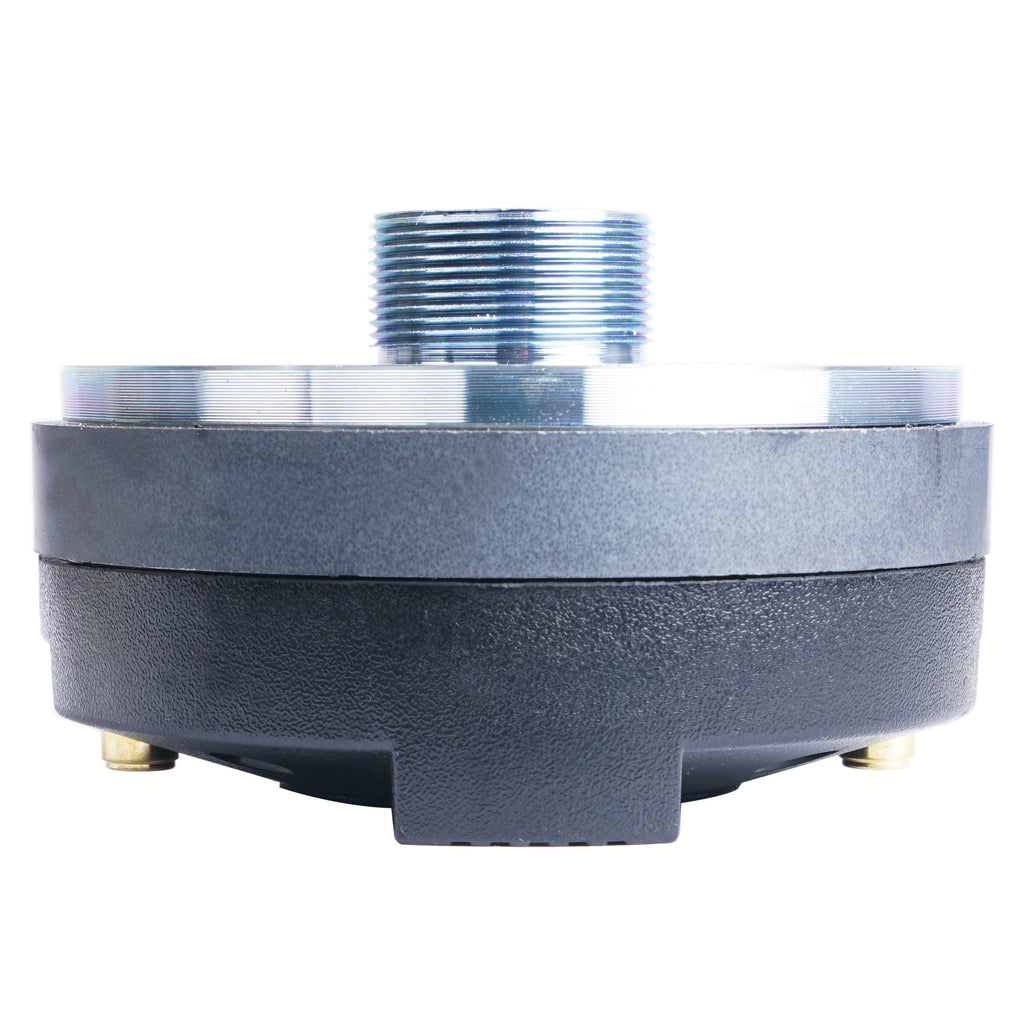Sound Town STHF-007T-R 1.75" Titanium Compression Horn Driver, 125 Watts, Pro Audio PA DJ Replacement Tweeter High Frequency Driver, Refurbished - Side View