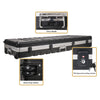 Sound Town STKBC-61-R Lightweight 61-Note Digital Piano Keyboard Case, ATA Flight Case, Refurbished - Carry handles, Heavy-Duty Casters, and TSA Locking Latches