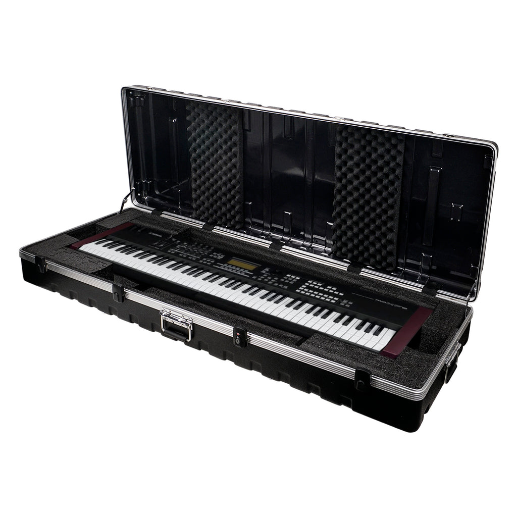 Sound Town STKBC-88 Lightweight 88-Note Digital Piano Keyboard Case, ATA Flight Case with TSA Approved Locking Latches