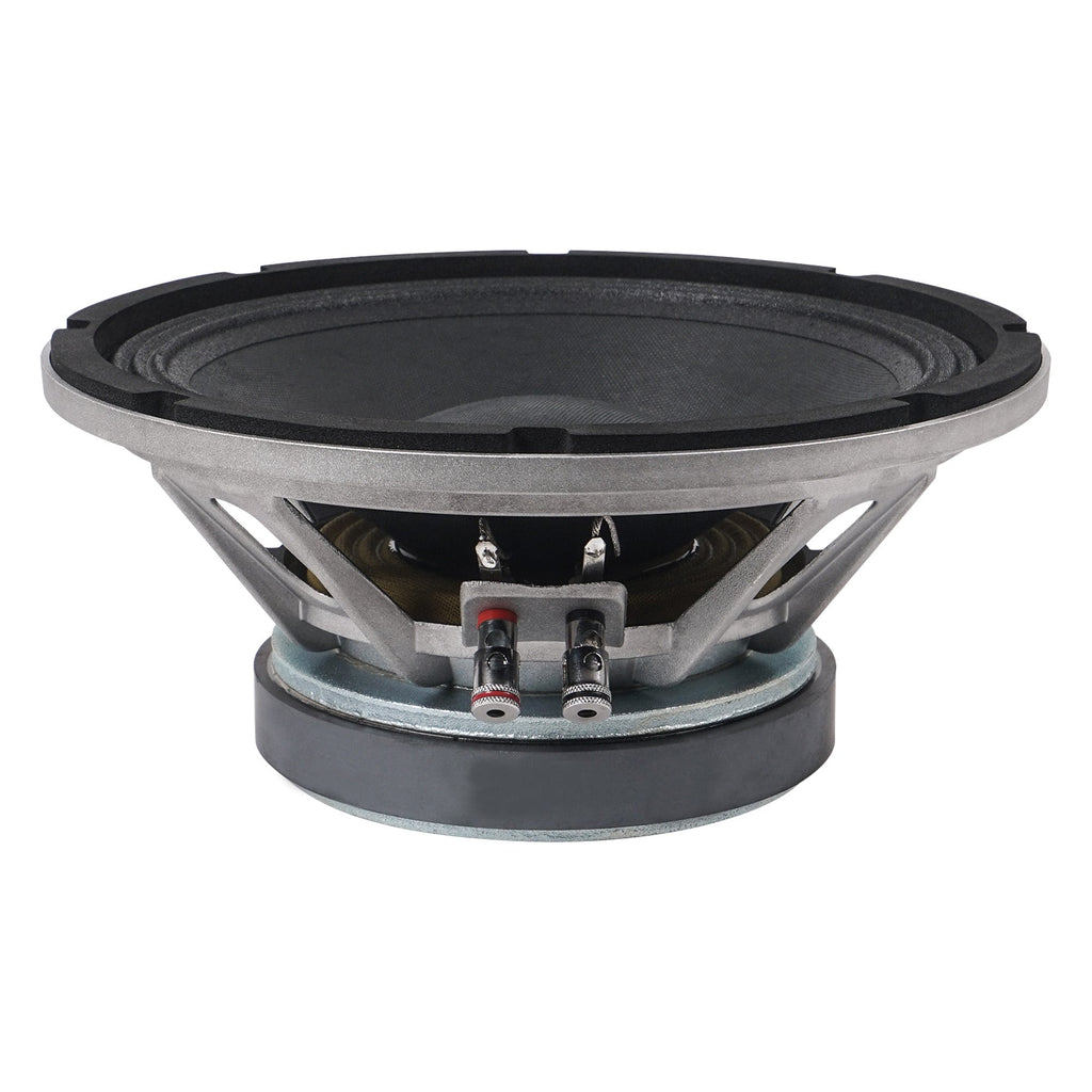 Sound Town STLF-10GA-R 10" 250W Cast Aluminum Frame Woofer w/ 3" Voice Coil, Replacement Woofer for PA/DJ Speaker, Bass Guitar Cabinets - Round Copper Coil Construction