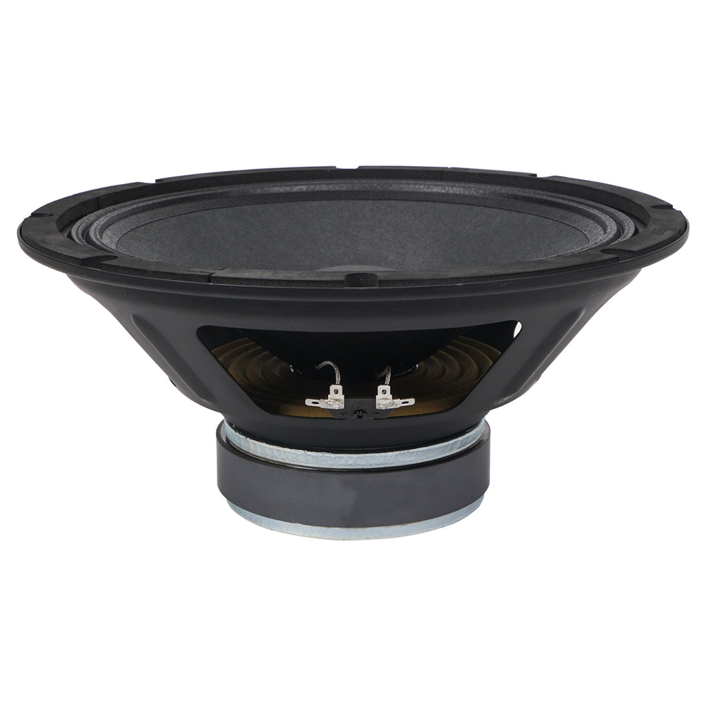 Sound Town STLF-12VS 12" 250W Steel Frame Raw Woofer Replacement (Low Frequency Driver) w/ 2" Voice Coil, for PA/DJ Speaker, Subwoofer Cabinets - Side View