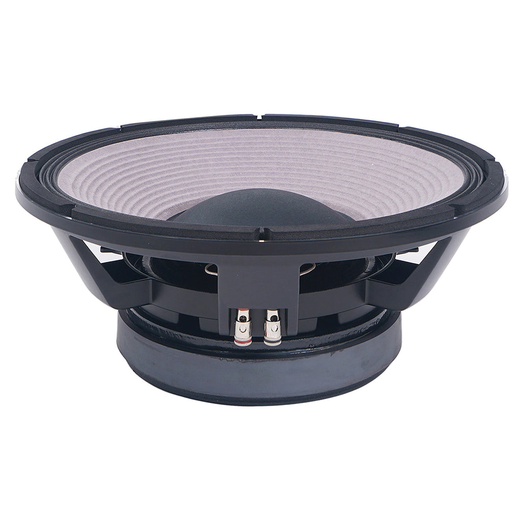 Sound Town STLF-15120A 15" Cast Aluminum Frame High-Power Raw Woofer Speaker, 500 Watts Pro Audio PA DJ Replacement Subwoofer Low Frequency Driver - Side View