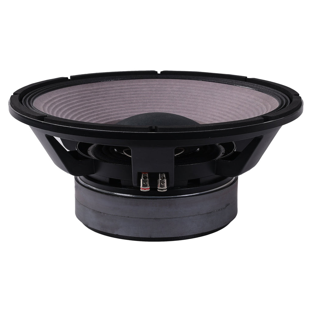 Sound Town STLF-15200A-R 15" Cast Aluminum Frame High-Power Raw Woofer Speaker, 800 Watts Pro Audio PA DJ Replacement Subwoofer Low Frequency Driver, Refurbished - Side View