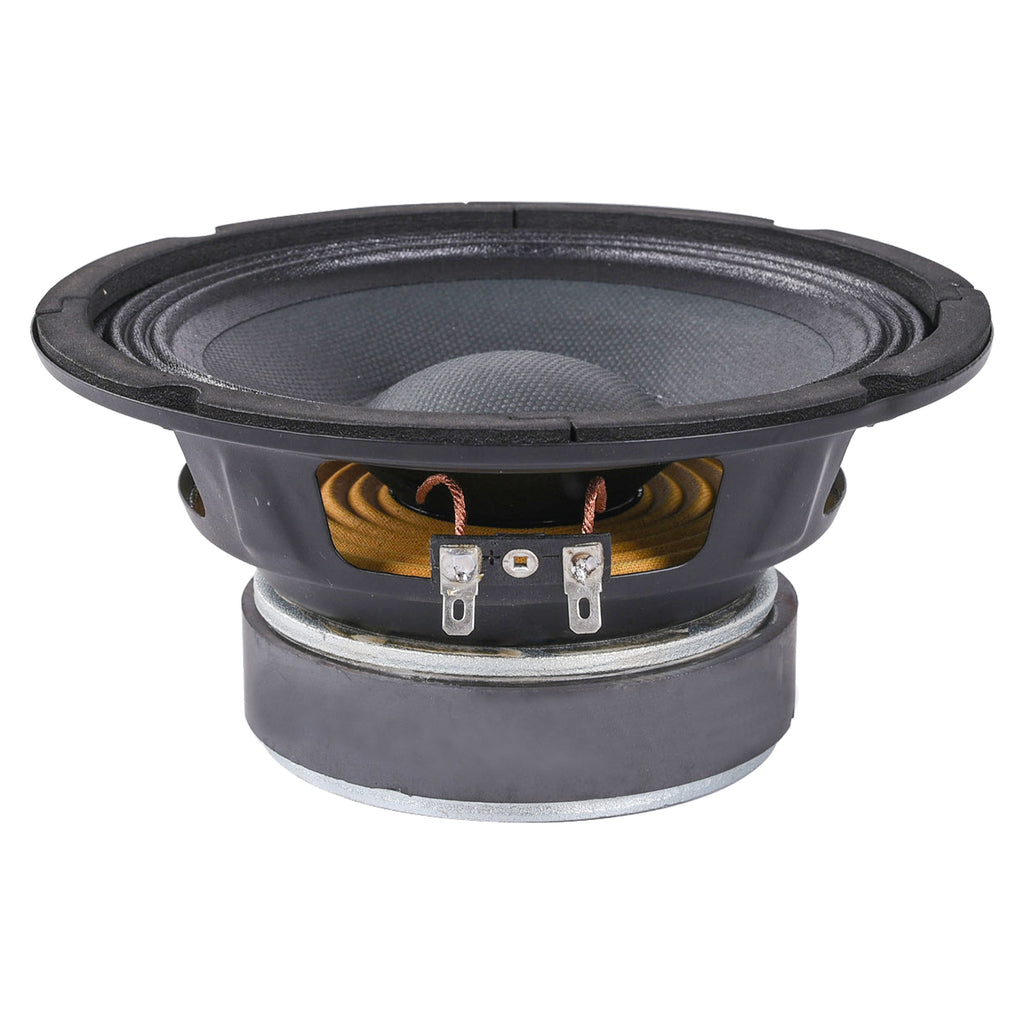 Sound Town STLF-630 6" Raw Woofer Speaker, 80 Watts Pro Audio PA DJ Replacement Low Frequency Driver - Side View