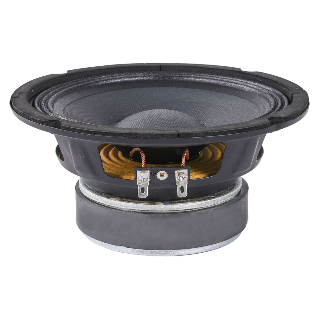 Sound Town STLF-630-R 6" Raw Woofer Speaker, 80 Watts Pro Audio PA DJ Replacement Low Frequency Driver, Refurbished - Side View
