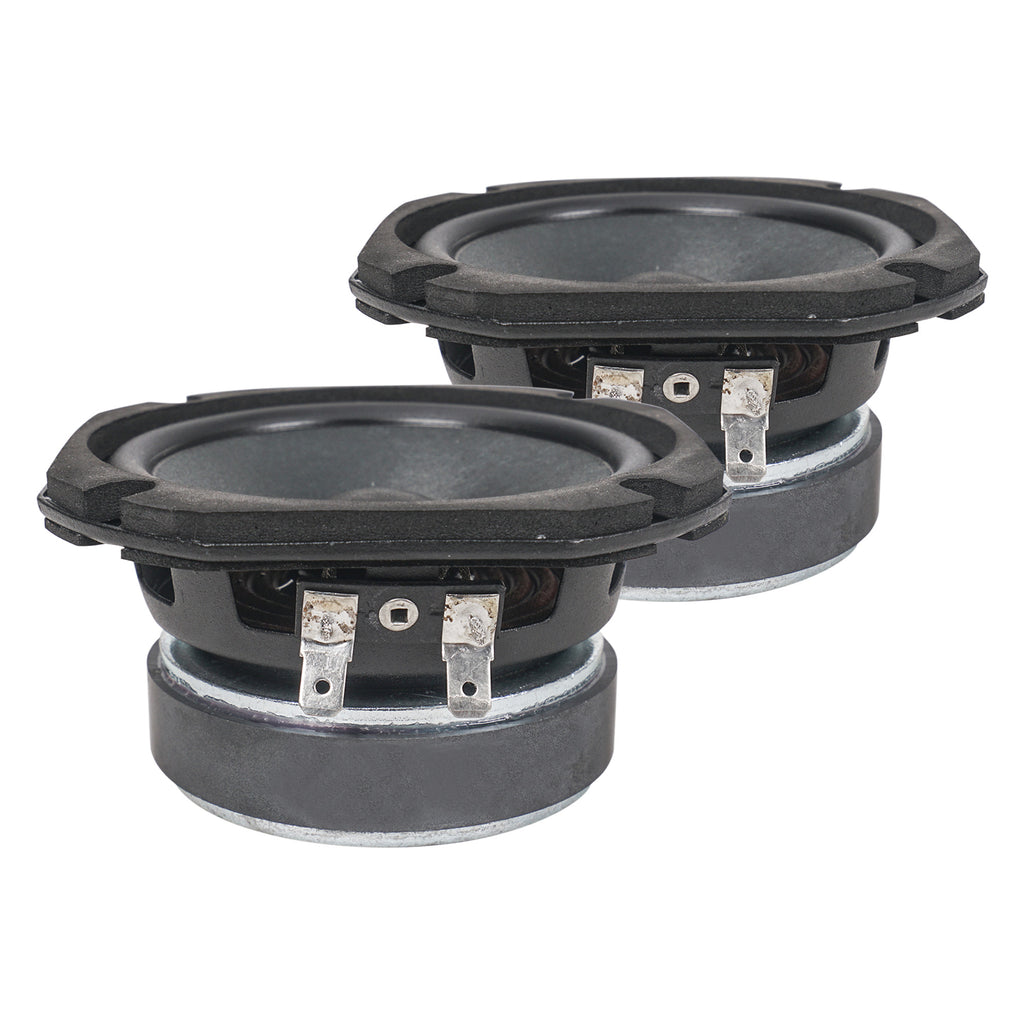 Sound Town STLF-EZ4-PAIR Pair of 4" Full Range Replacement Drivers, for PA/DJ, Line and Column Array Speakers - 8 Ohms