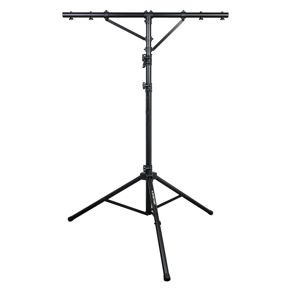 STLS-010 Lighting Stand with T-Bar and Tripod Base, Black – Sound Town