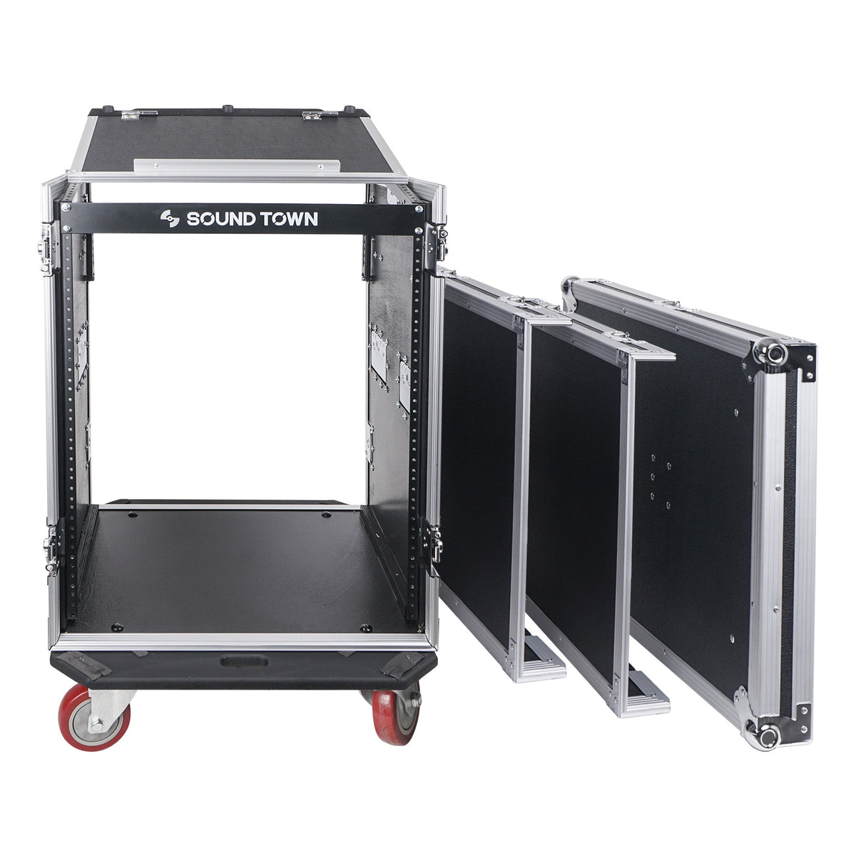 DJ機材 original 45 stablizer J.ROCC MODEL STMR-14UW-R | REFURBISHED: 14U PA DJ Rack/Road Case, 11U Mixer Top