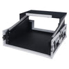 Sound Town STMR-2ULT 2U (2 Space) PA/DJ Glide Style Road/Rack ATA Case with 11U Slant Mixer Top, 20.7" Rackable Depth and Laptop Platform - internal