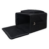 Sound Town STRB-616B-R Portable 6U Soft Rack Bag Case w/ 14" Rackable Depth, Plywood Frame, Padded Nylon, Shoulder Strap, Accessory Pocket, Lightweight & Easy to Transport, Refurbished