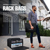 Sound Town STRB-616B-R Portable 6U Soft Rack Bag Case w/ 14" Rackable Depth, Plywood Frame, Padded Nylon, Shoulder Strap, Accessory Pocket, Refurbished - on-the-go, lightweight
