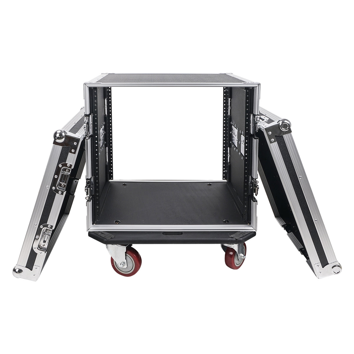 STRC-10UW | 10U (10-Space) Rack/Road Case w/ 17” Depth, Casters