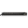 Sound Town STRC-14TPSA28-Rack-Mountable AC Power Sequencer w/ 10 Outlets, Aluminum Panel, Surge Protection, for Stage, Studio, Home Theater - Back Panel
