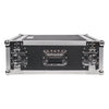 Sound Town STRC-4U 4U Space PA/DJ Rack/Road Case w/ 17" Depth, Plywood, Metal Ball Corners, Pro Tour Grade Flight Case - Hard Cover