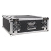 Sound Town STRC-4U 4U Space PA/DJ Rack/Road Case w/ 17" Depth, Plywood, Metal Ball Corners, Pro Tour Grade Flight Case - For Travel, Carry, on-the-go, Portable